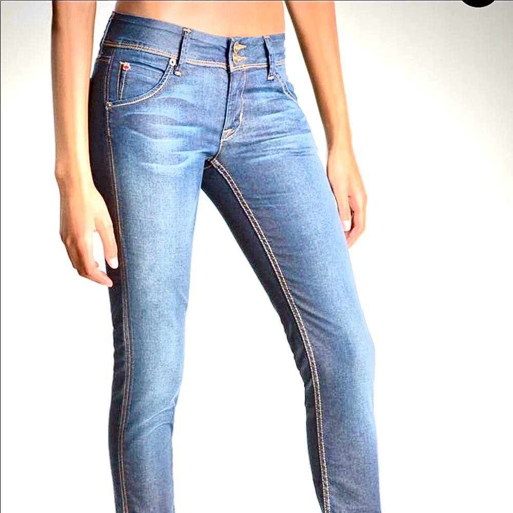 HUDSON Collin Flap Skinny Jeans size 26